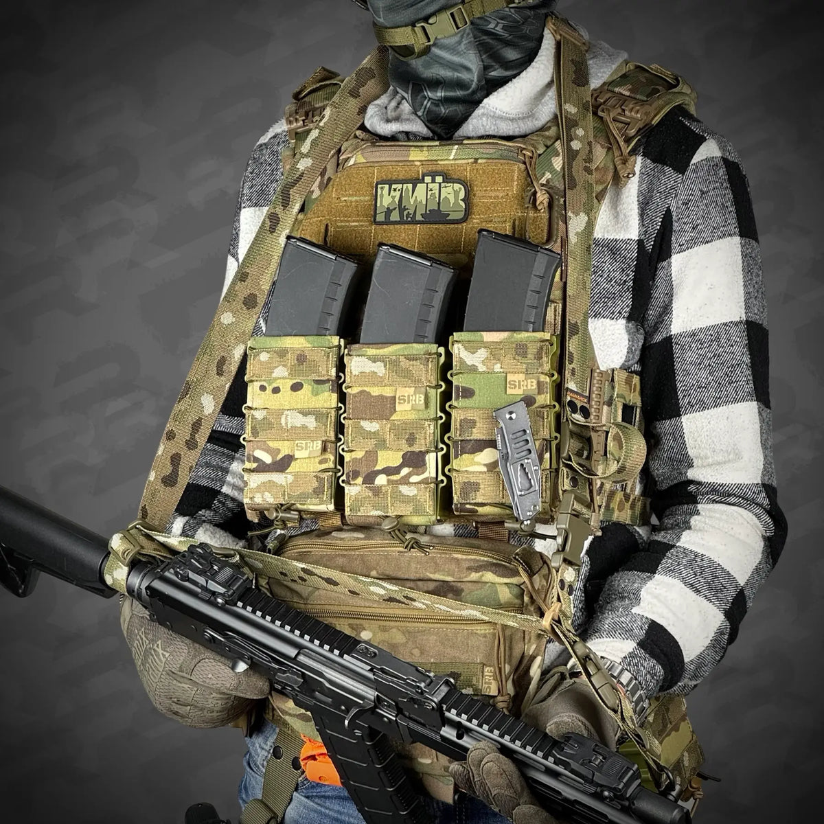Trīs punktu Ieroča Siksna RAGNAROK Hel Sling Gen II QD Multicam