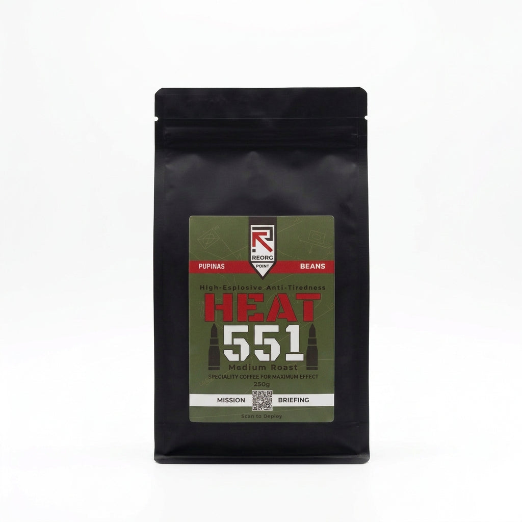 Kafijas Pupiņas REORG POINT Heat 551 250g
