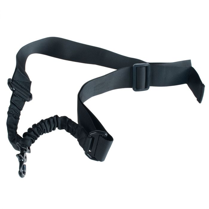Ieroča sisksna - 1 POINT QUICK RELEASE SLING BLACK — Ieroču piederums