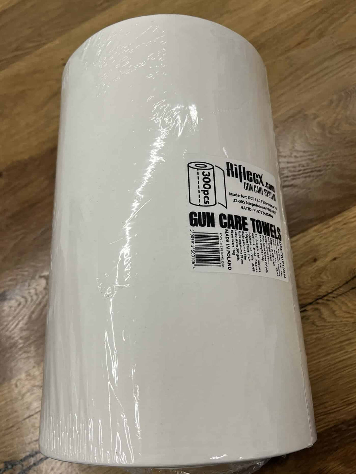 Apkopes drānas RifleCX Gun Care Towels, 300 lapas rullī — attēls 2