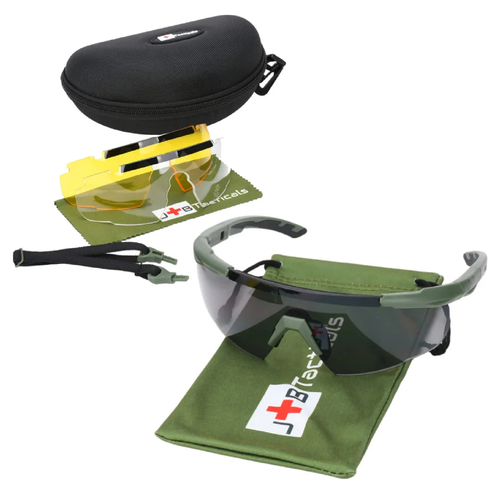JB Tacticals Taktiskās Brilles JB Tacticals JB-03 Green