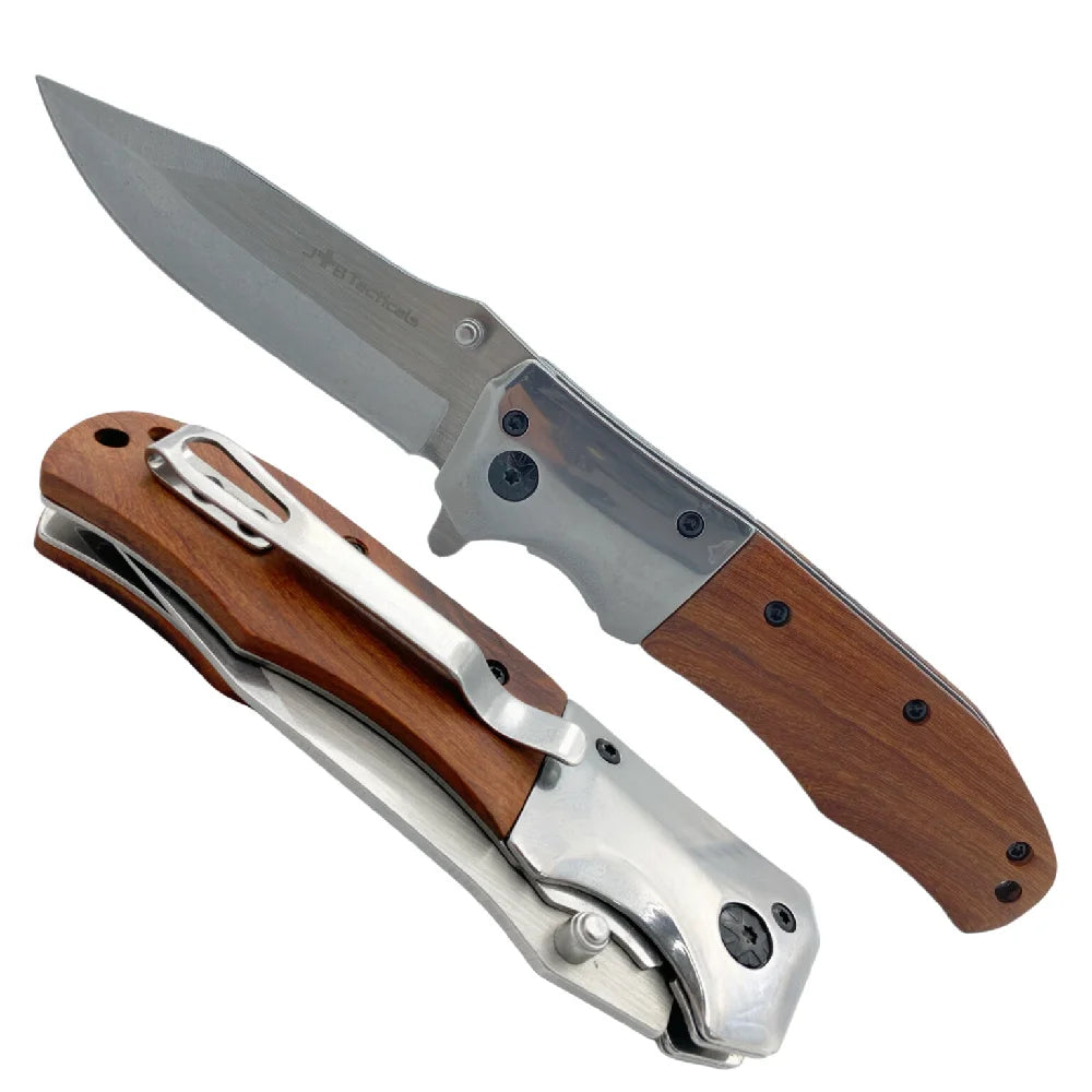 JB Tacticals Salokāms nazis JB Tacticals JB-16 FOLDING TACTICAL RESCUE KNIFE