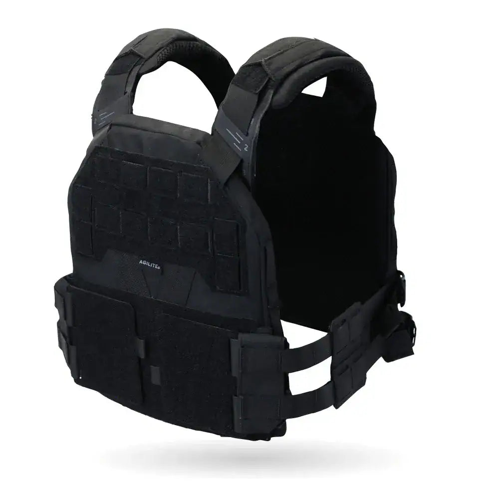 Uzkabes Veste AGILITE K-ZERO Plate Carrier Black