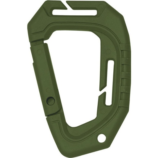 Karabīne Martinez Albainox Fiber Snap Hook Green