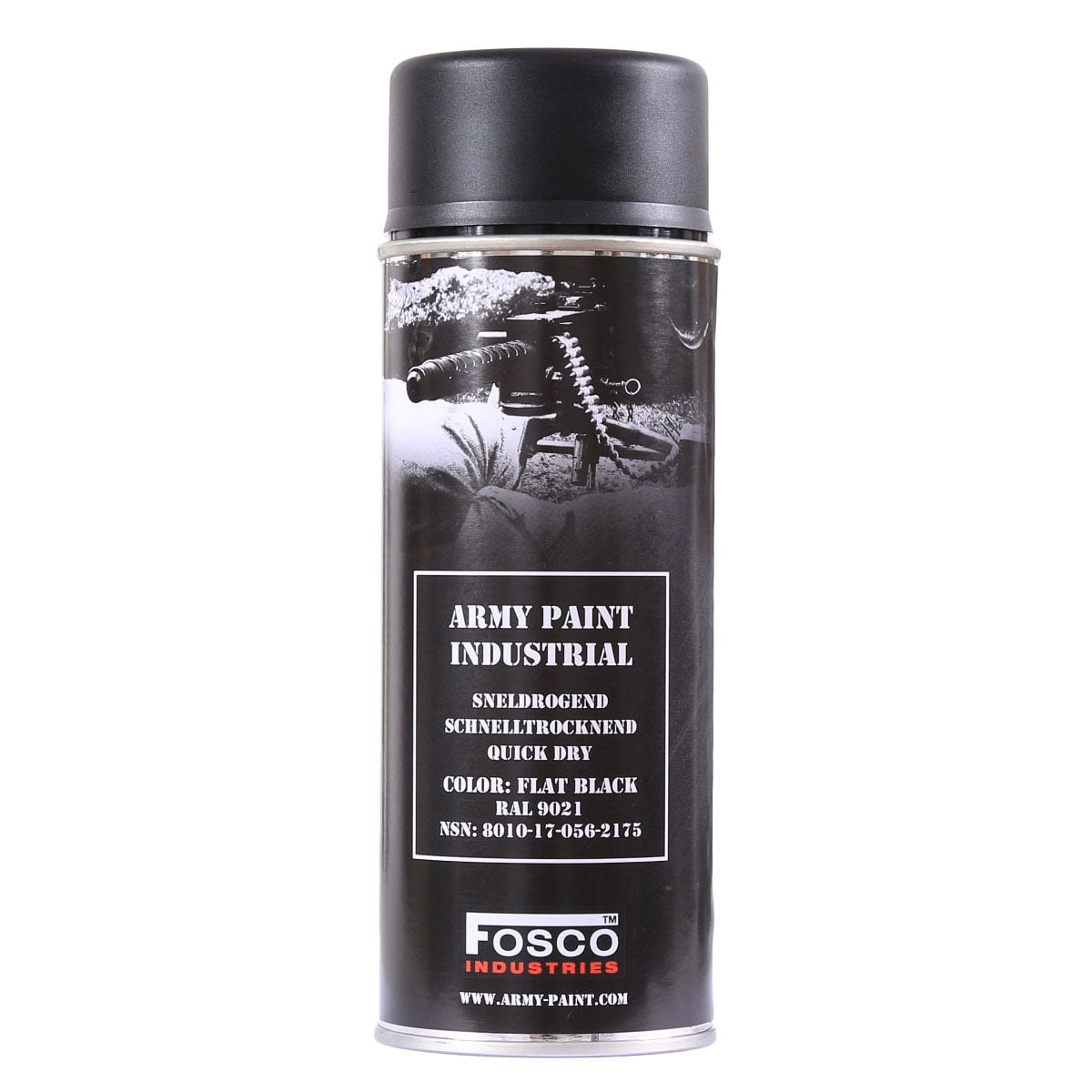 Krāsas Baloniņš FOSCO 400ml Army Paint Black