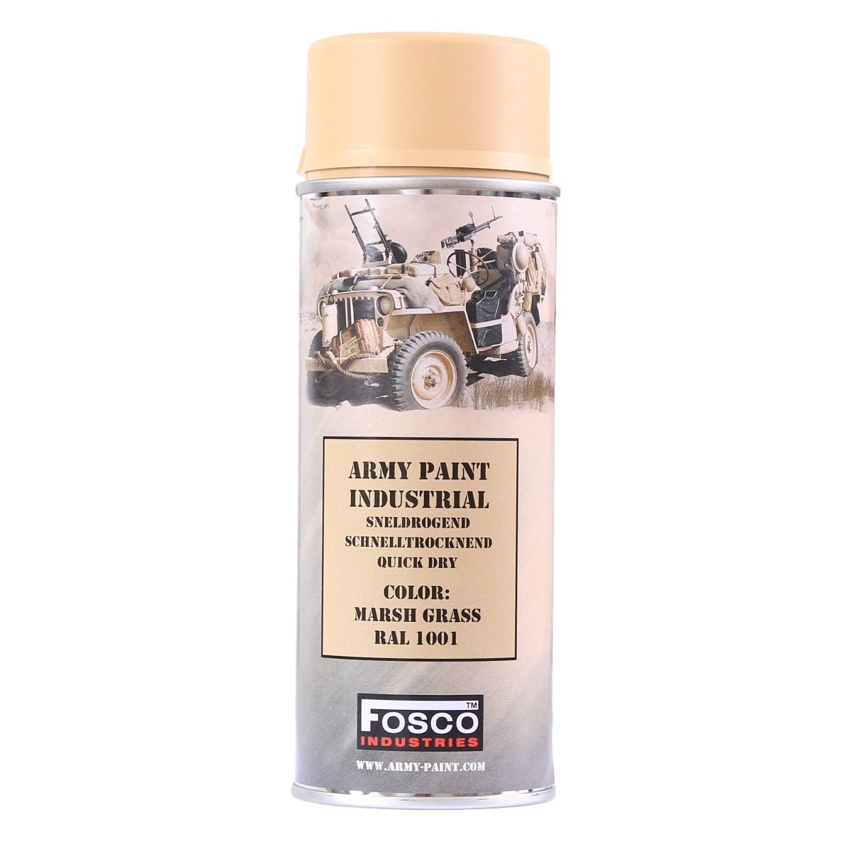 Krāsas Baloniņš FOSCO 400ml Army Paint Marsh Grass