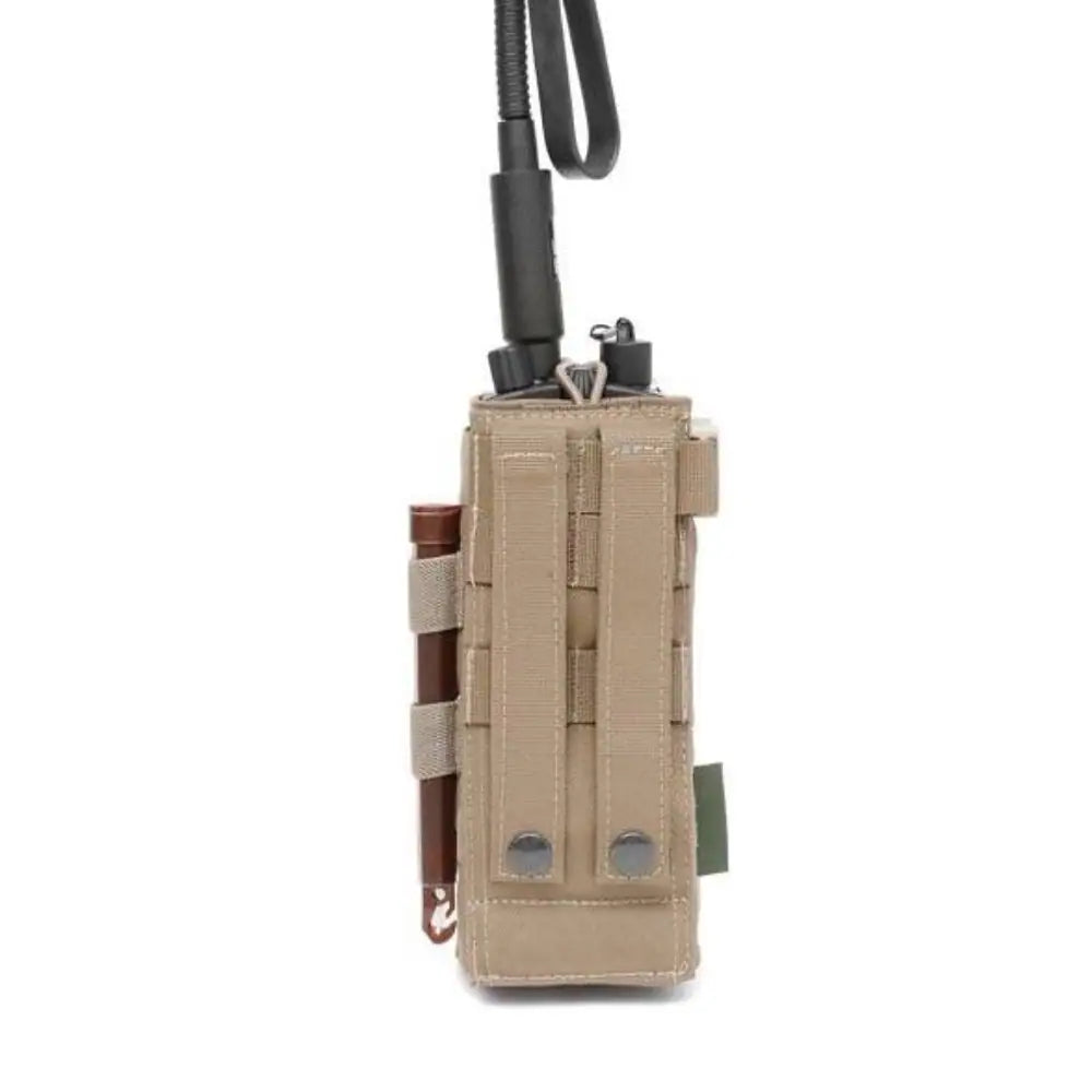 Rācijas Soma WAS Front Opening MBITR Radio Pouch Gen 2 Coyote