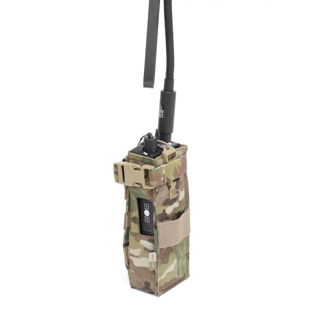 Rācijas Soma WAS Front Opening MBITR Radio Pouch Gen 2 Multicam