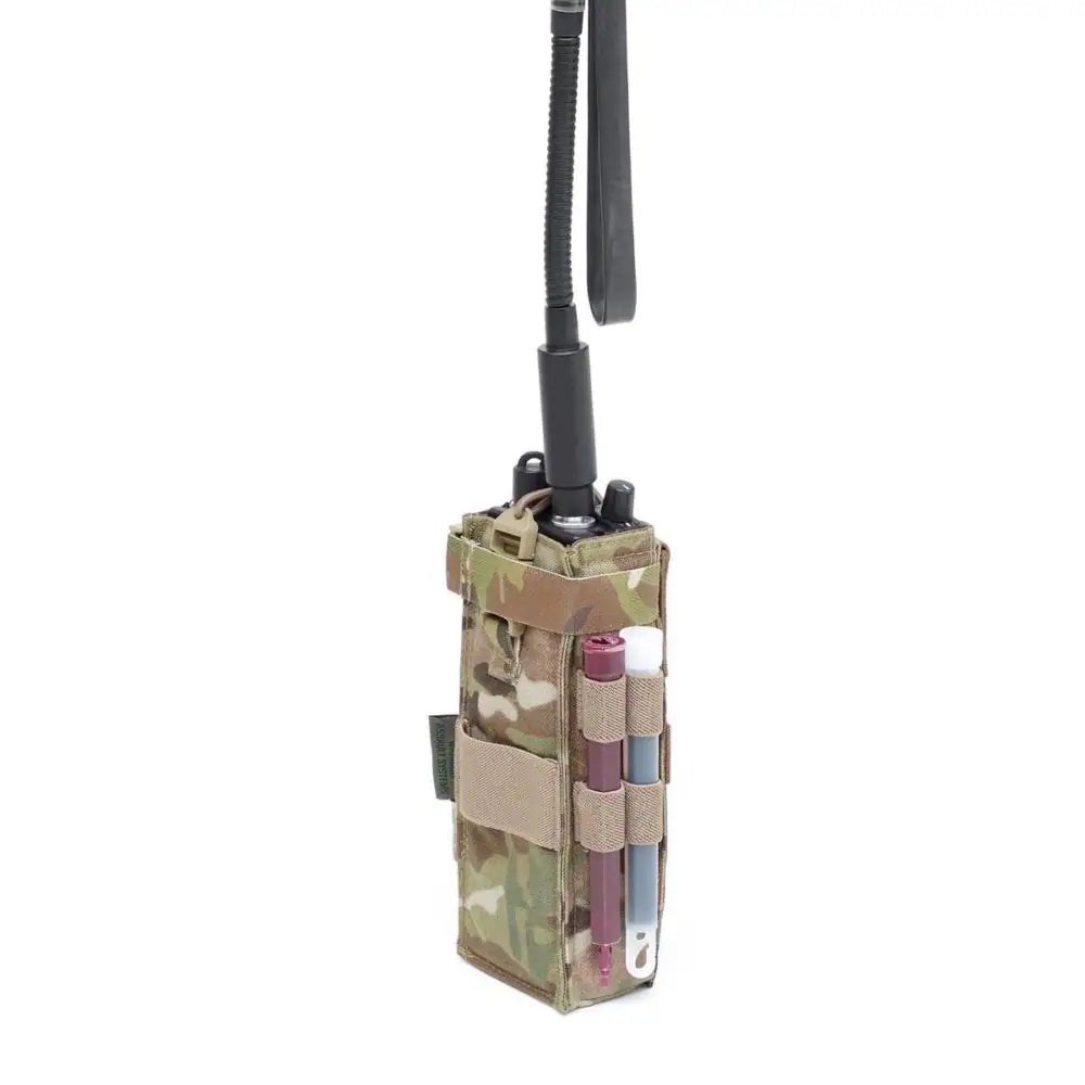 Rācijas Soma WAS Front Opening MBITR Radio Pouch Gen 2 Multicam