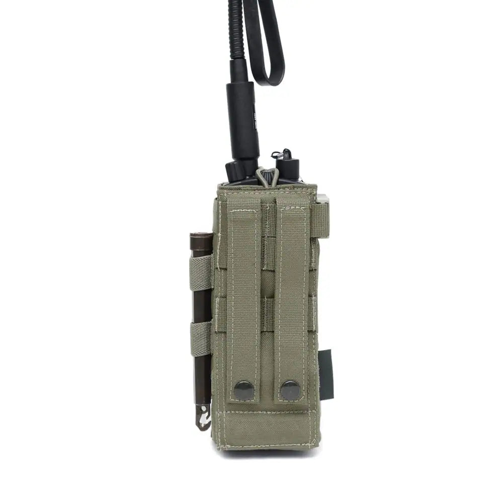 Rācijas Soma WAS Front Opening MBITR Radio Pouch Gen 2 Ranger Green