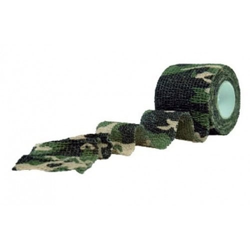 Maskējošā Lenta MIL-TEC 50mm Woodland — attēls 1