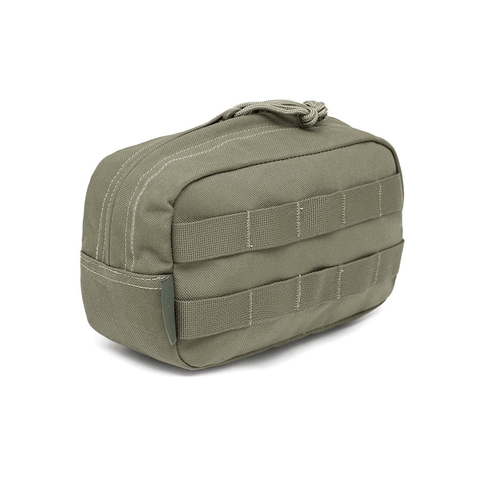 Somiņa WAS Medium Horizontal MOLLE Pouch Zipped Ranger Green