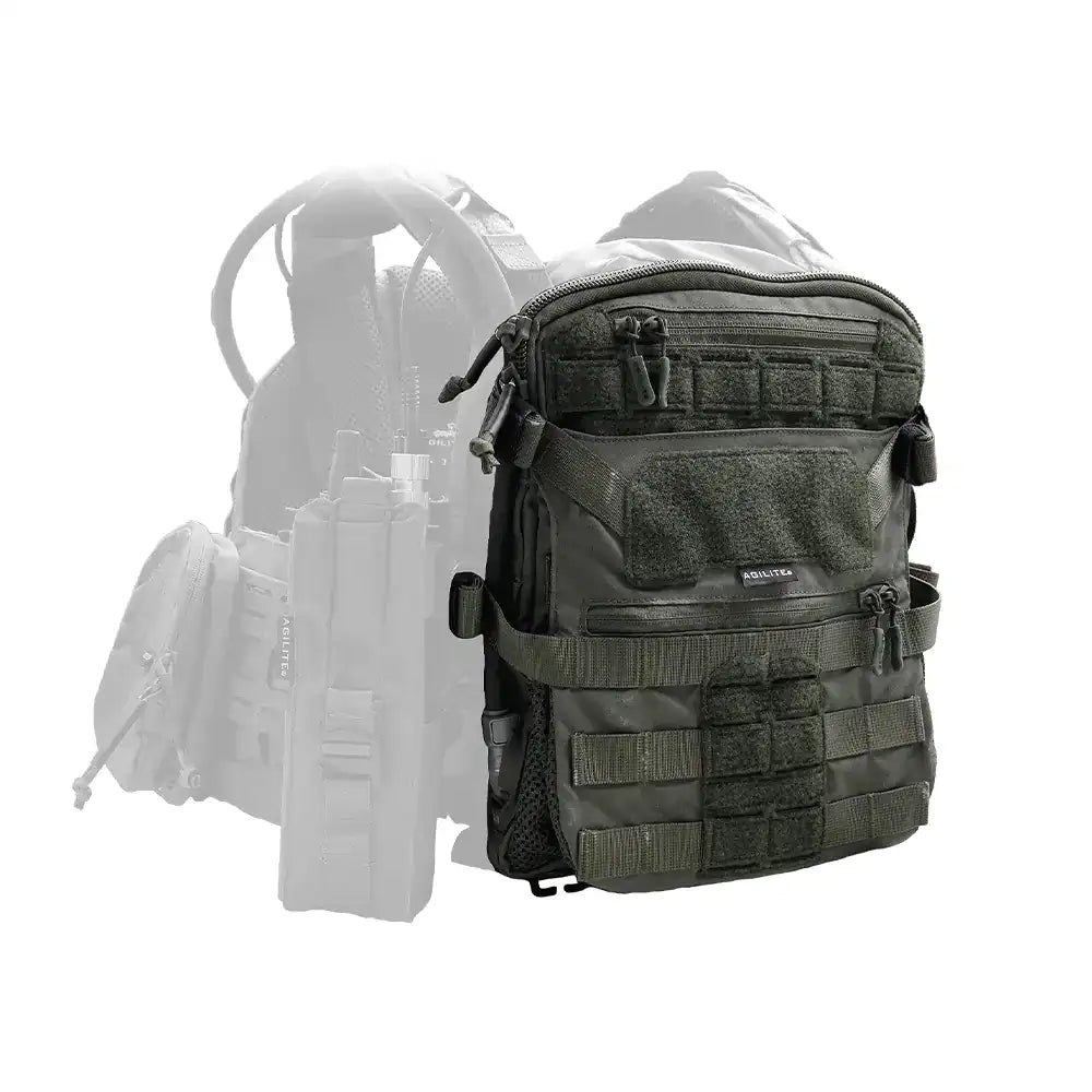 Uzkabes Panelis Agilite Micro MAP™ Back Panel Ranger Green