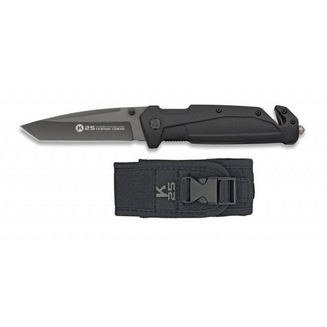 Nazis - K25 Albainox rubber pocket knife. Titanium coated
