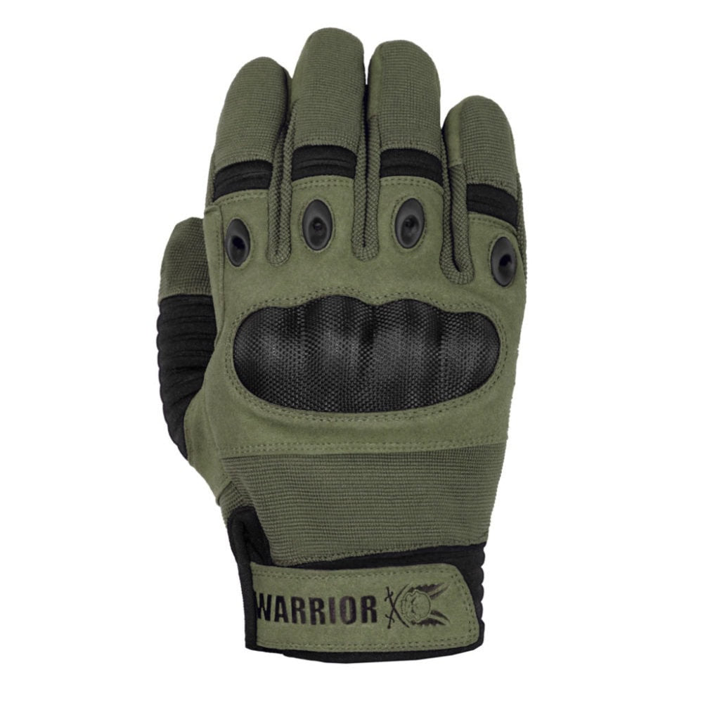 Cimdi - Omega Hard Knuckle Gloves Small OD Green