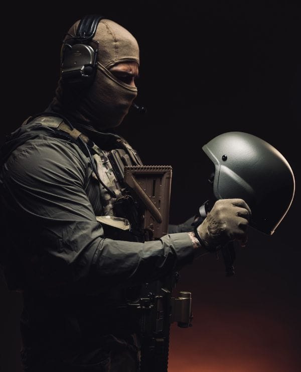 Balistiskā ķivere PGD MICH2000, OD Green — attēls 6