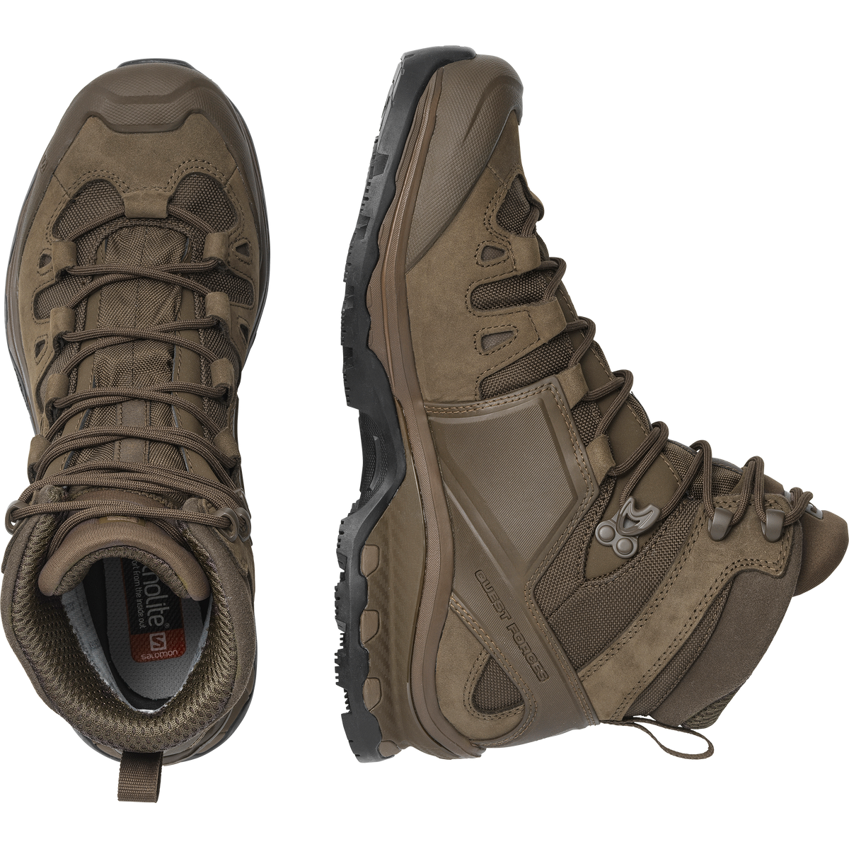 Zābaki SALOMON QUEST 4D GTX Forces 2 EN Earth Brown — attēls 4