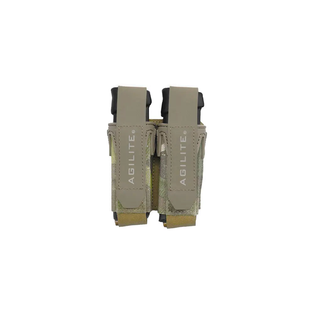 Somiņa - Agilite Pincer™ Pistol Double Pouch Multicam