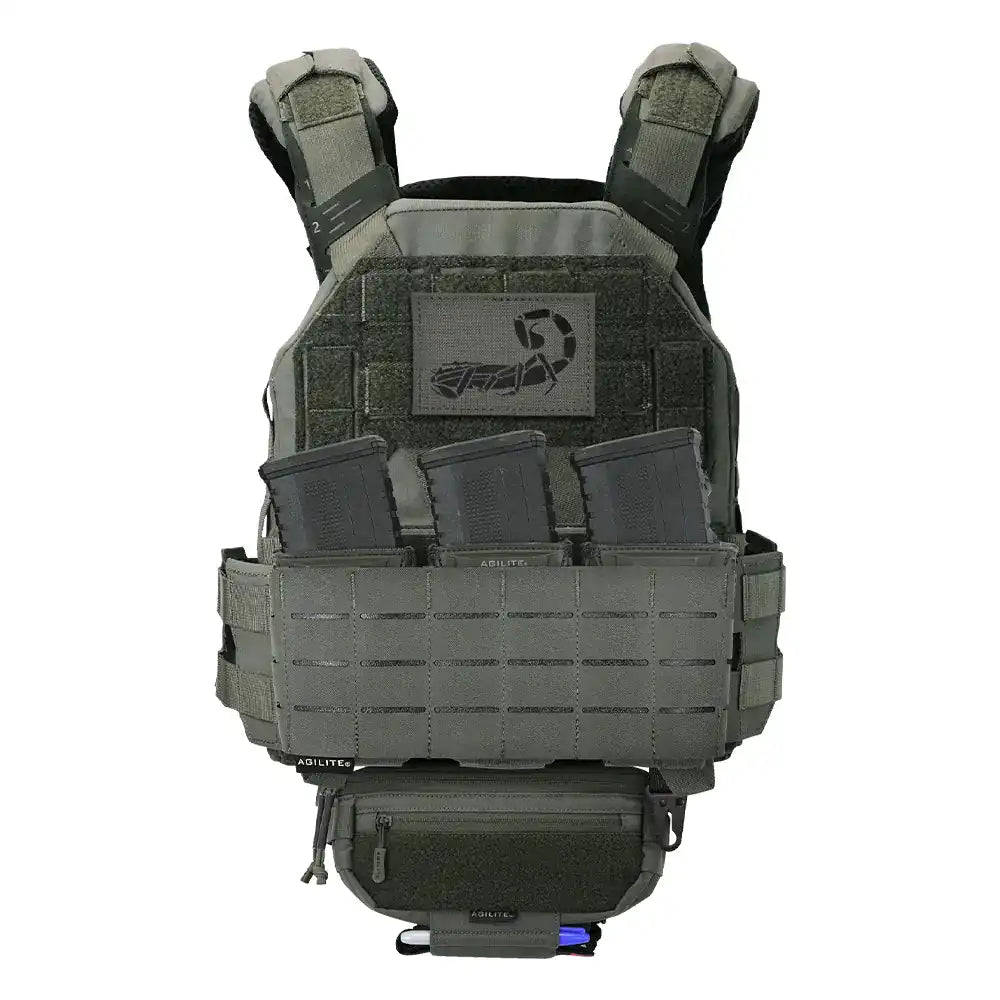 Panelis – Agilite Pincer™ Placard 2nd Layer Molle Ranger Green