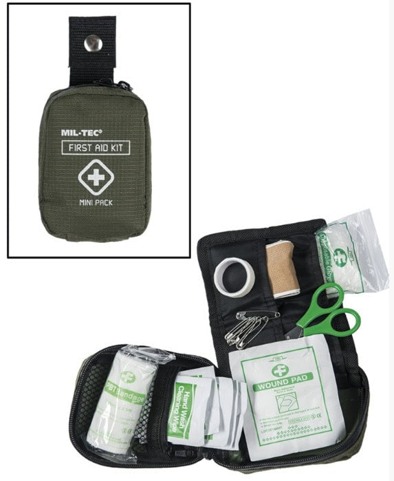 Pirmās Palīdzības Komplekts MIL-TEC First Aid Kit Mini — attēls 1