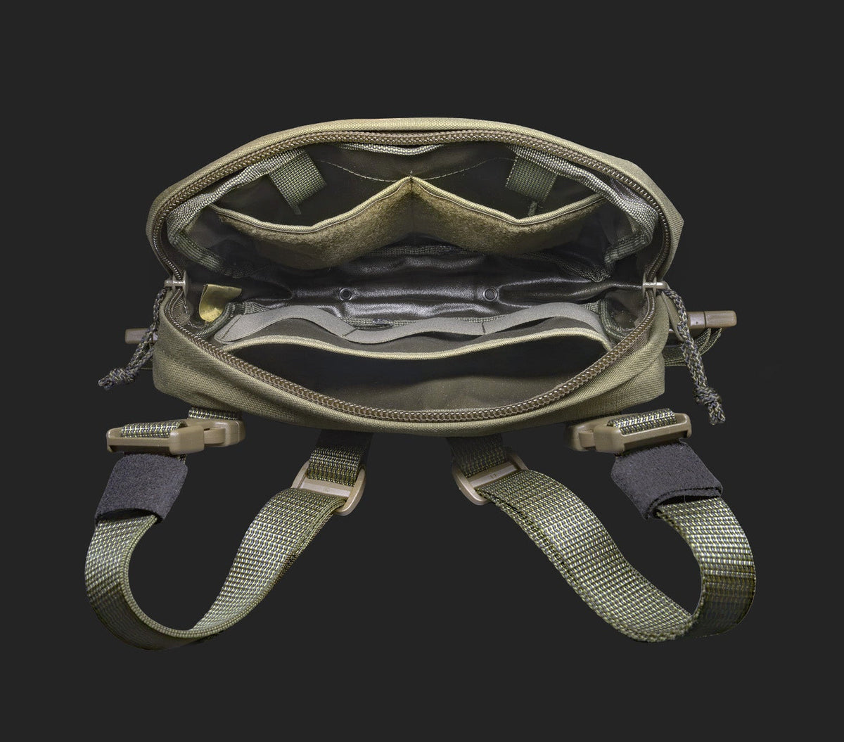 Krūšu soma SAVOTTA Rintamus Chest Pack Green – attēls 4