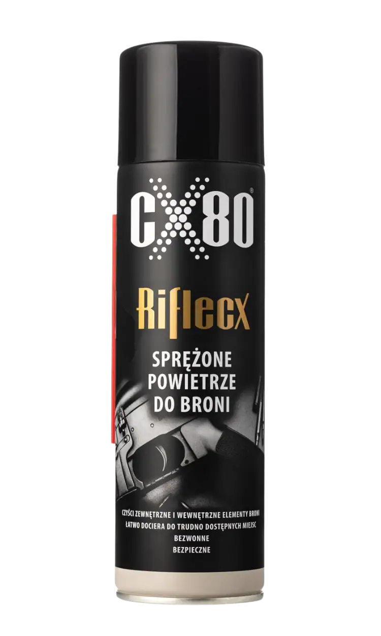 Saspiestais gaiss RifleCX Compressed Air 500 ml