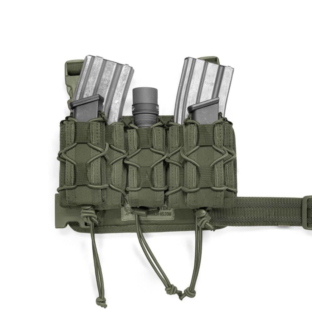 Kājas Platforma WAS Sabre Drop Leg MK1 OD Green