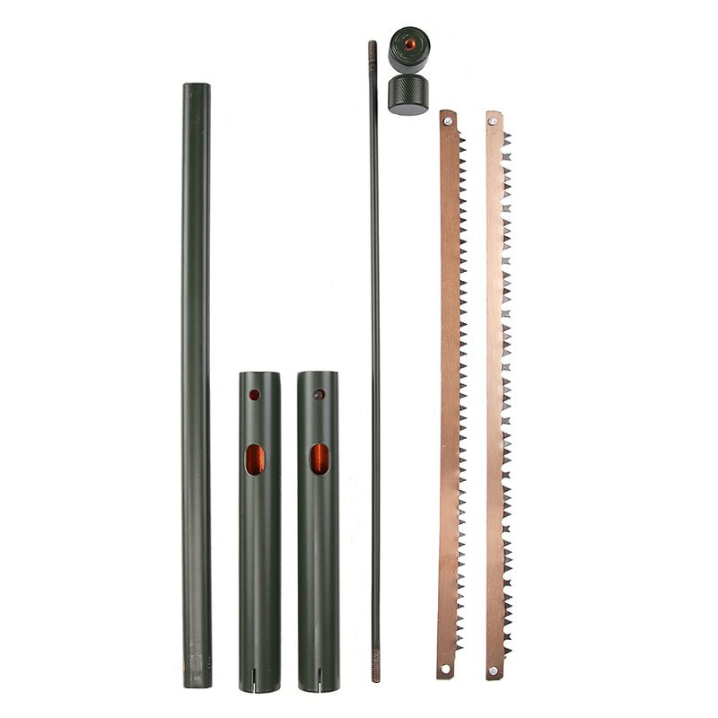 Salokāms zāģis (aluminija korpuss, 2 asmeņi)