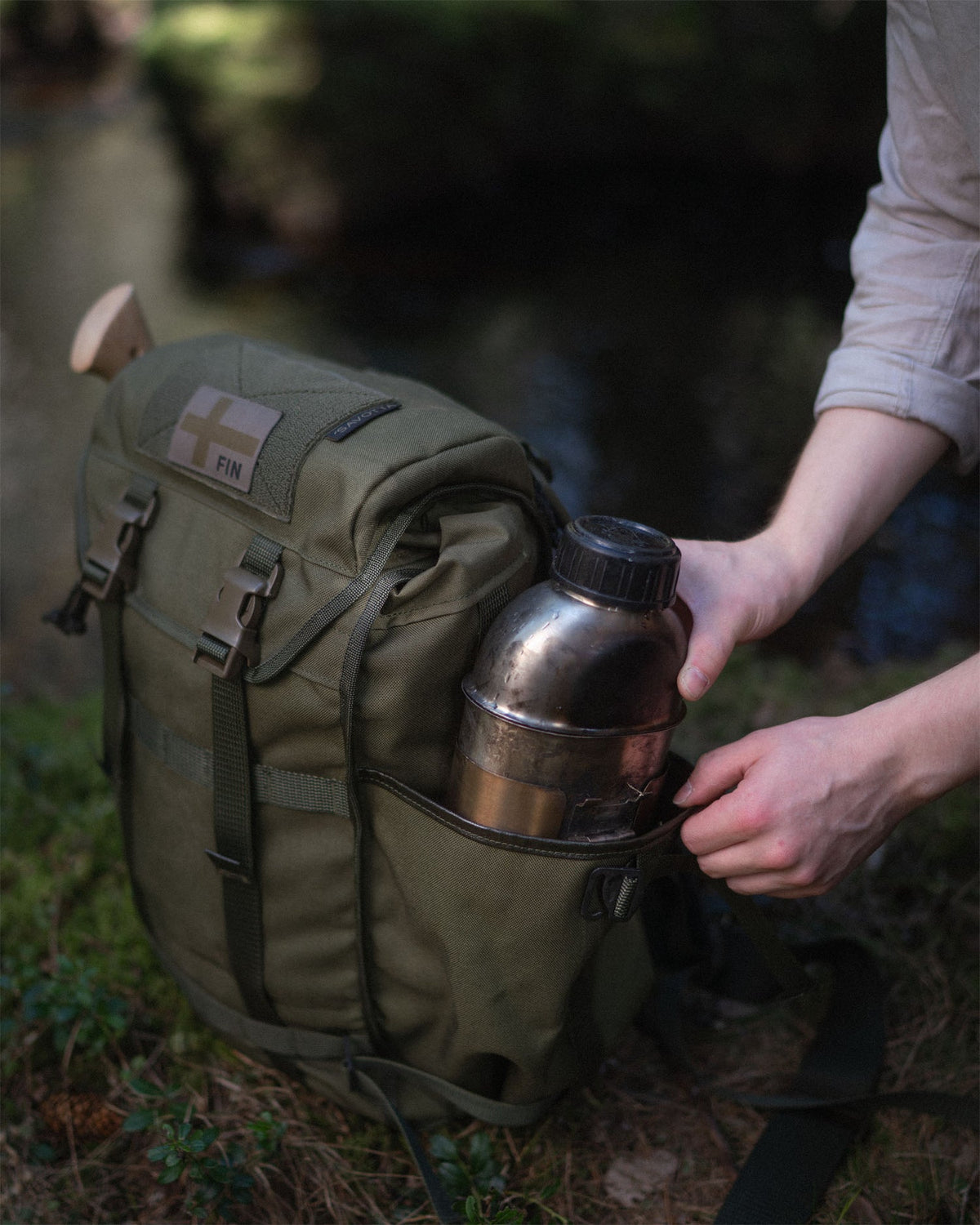 Mugursoma SAVOTTA Kahakka 25L Green – attēls 4