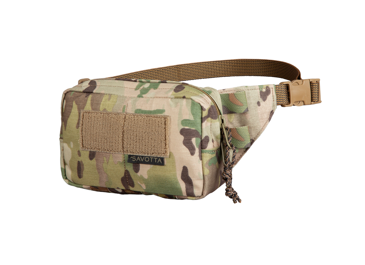 Jostas soma SAVOTTA Kukkaro Hip Pack Multicam – galvenais attēls