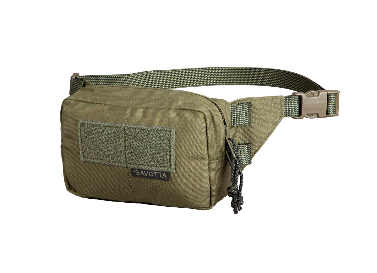 Jostas soma SAVOTTA Kukkaro Hip Pack Green – galvenais attēls