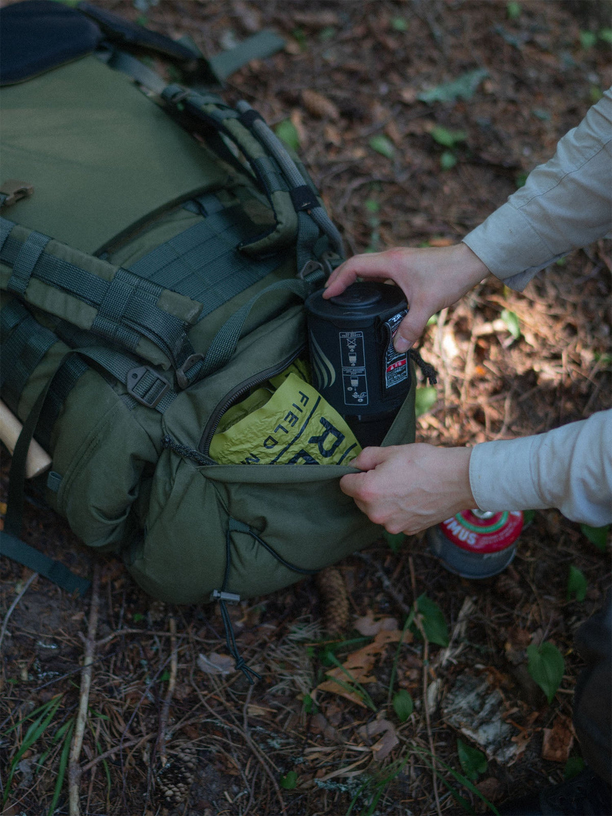 Mugursoma SAVOTTA Kantamus 60L Green – attēls 5