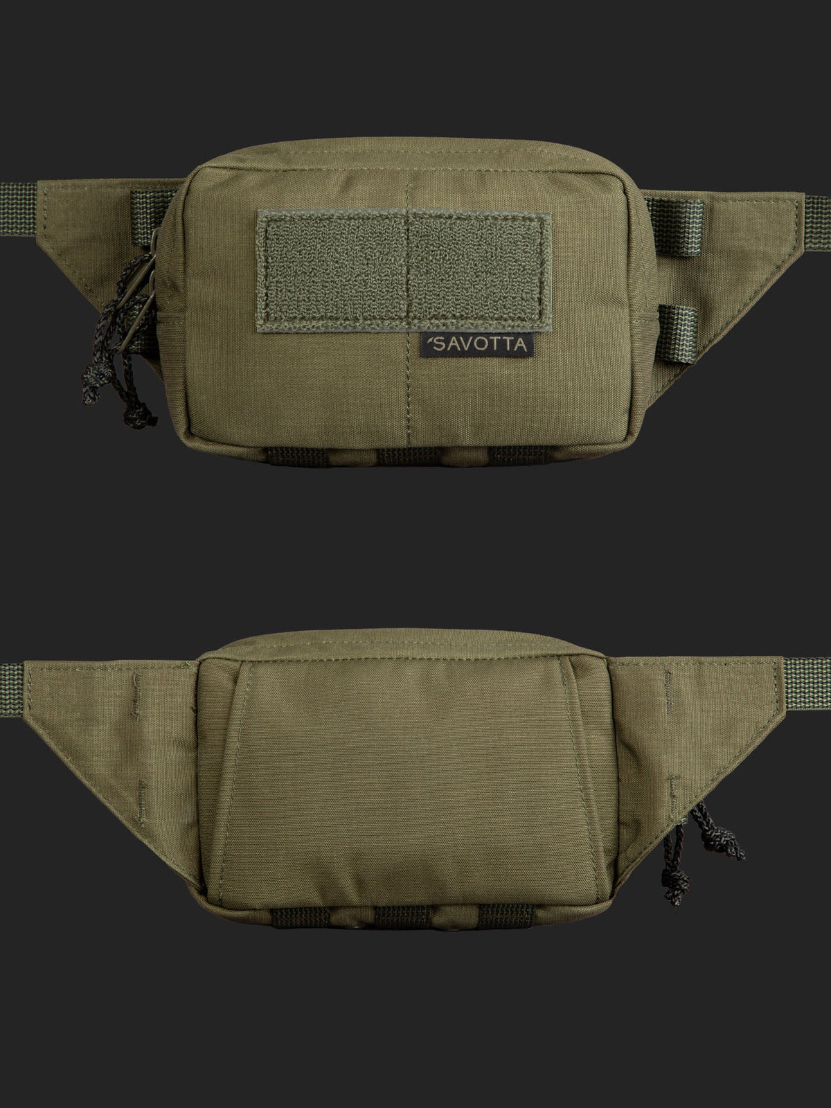 Jostas soma SAVOTTA Kukkaro Hip Pack Green – attēls 2
