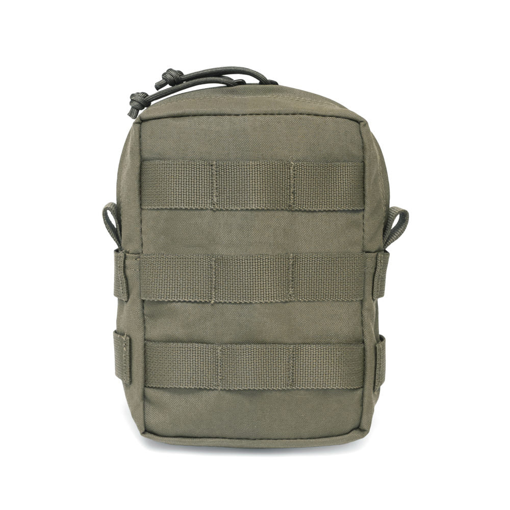 Somiņa WAS Small MOLLE Utility Pouch Zipped Ranger Green