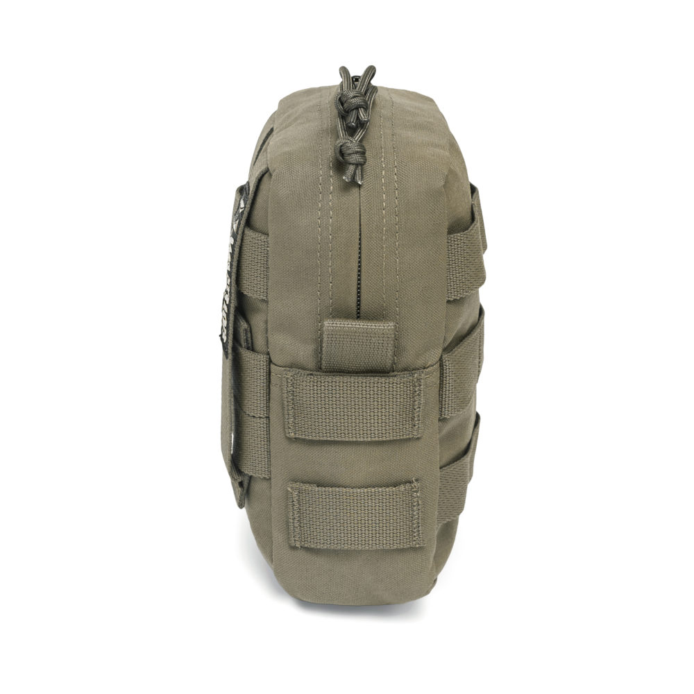 Somiņa WAS Small MOLLE Utility Pouch Zipped Ranger Green