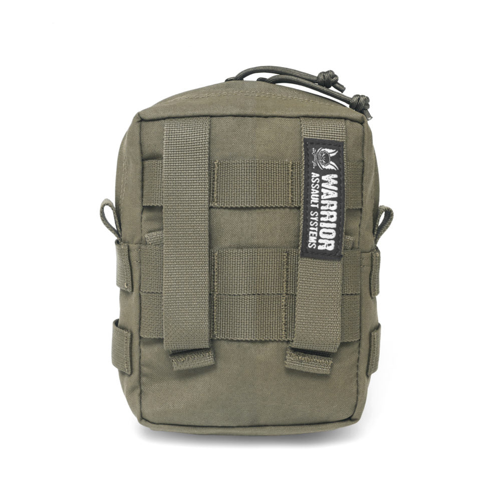 Somiņa WAS Small MOLLE Utility Pouch Zipped Ranger Green