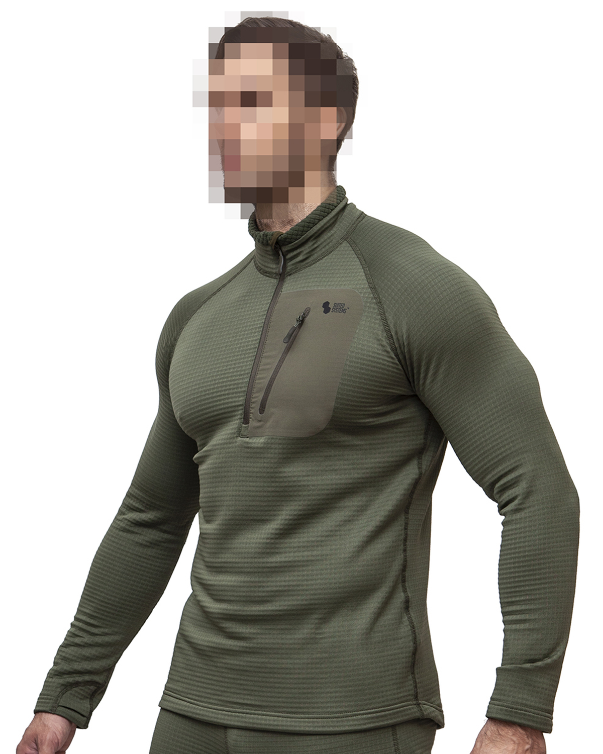 Termoveļas Krekls Suited Systems SNOW SHIELD Extra warm LS Undershirt GEN II Ranger Green – ražotāja attēls 1