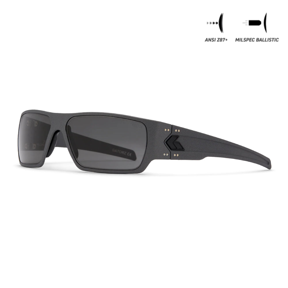GATORZ Specter Gunmetal w/Black Logo – MILSPEC Ballistic Smoke
