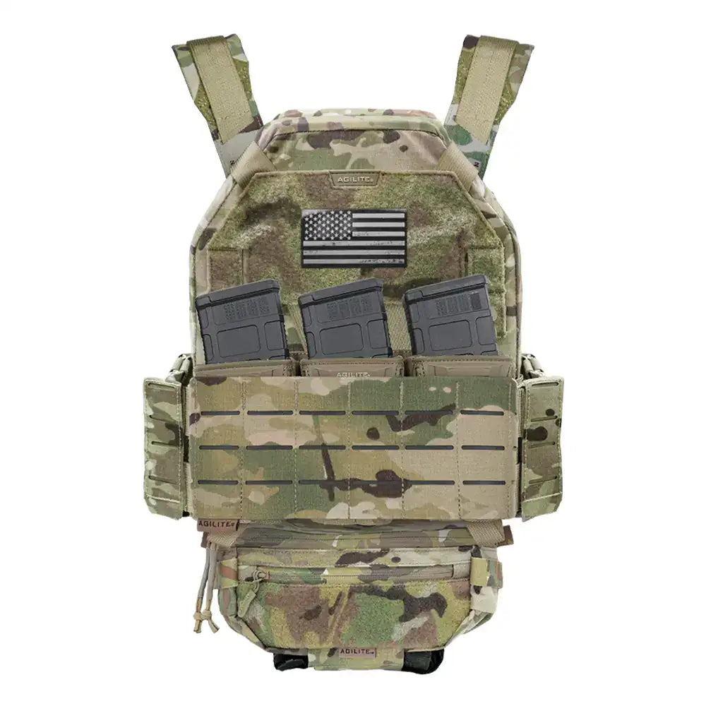 Uzkabes Veste AGILITE SUB-ZERO Plate Carrier Multicam