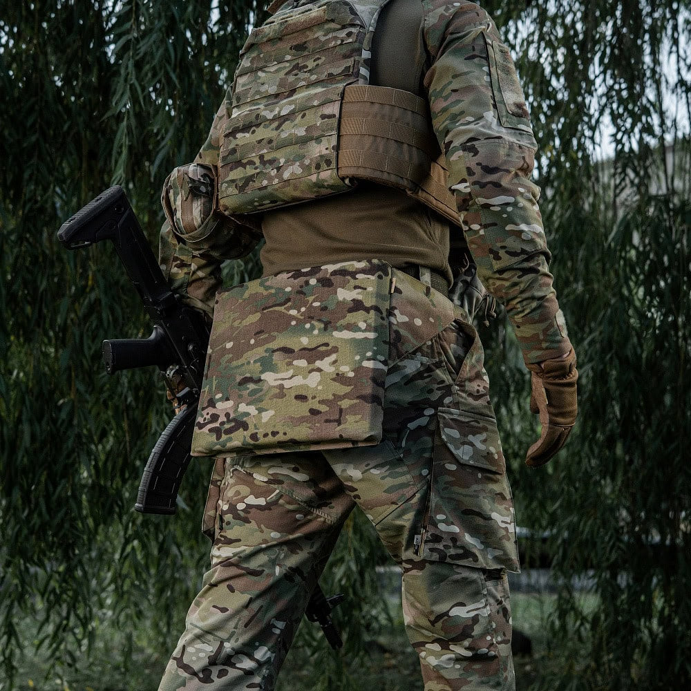 Taktiskais sēdeklis ar jostu - Multicam