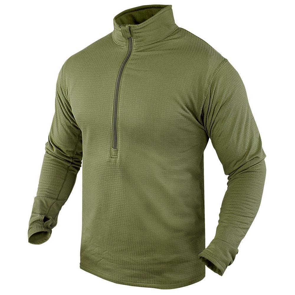Condor BASE II ZIP PULLOVER OLIVE DRAB