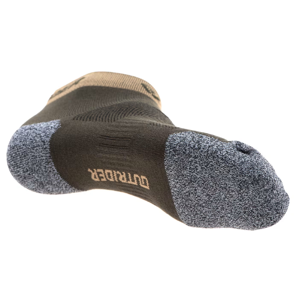 Zeķes OUTRIDER TACTICAL T.O.R.D. Ancle Socks Green