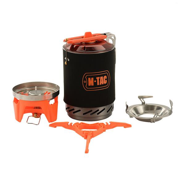 Tūrisma plītiņa ar katlu - M-Tac Gas Burner With Boiler