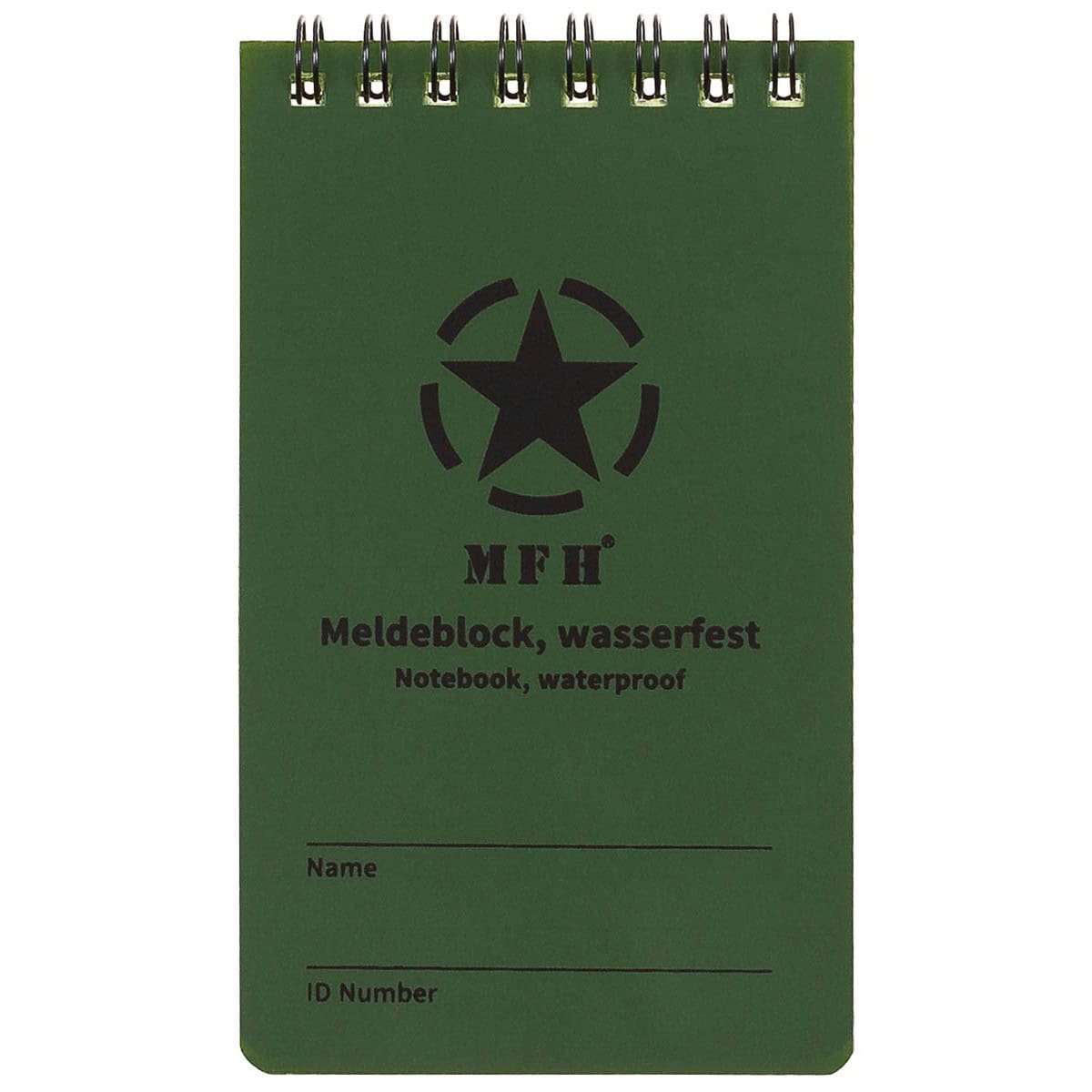 Ūdensizturīgs blociņš MFH Small, 7,5 × 13 cm