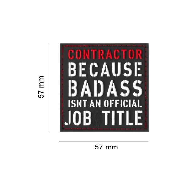 Clawgear Uzšuve - Contractor Rubber Patch