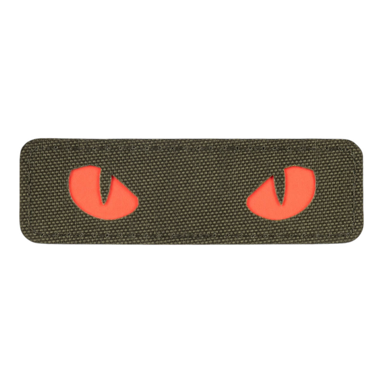 Uzšuve - M-Tac Patch Cat Eyes Laser Cut Ranger Green/Red;