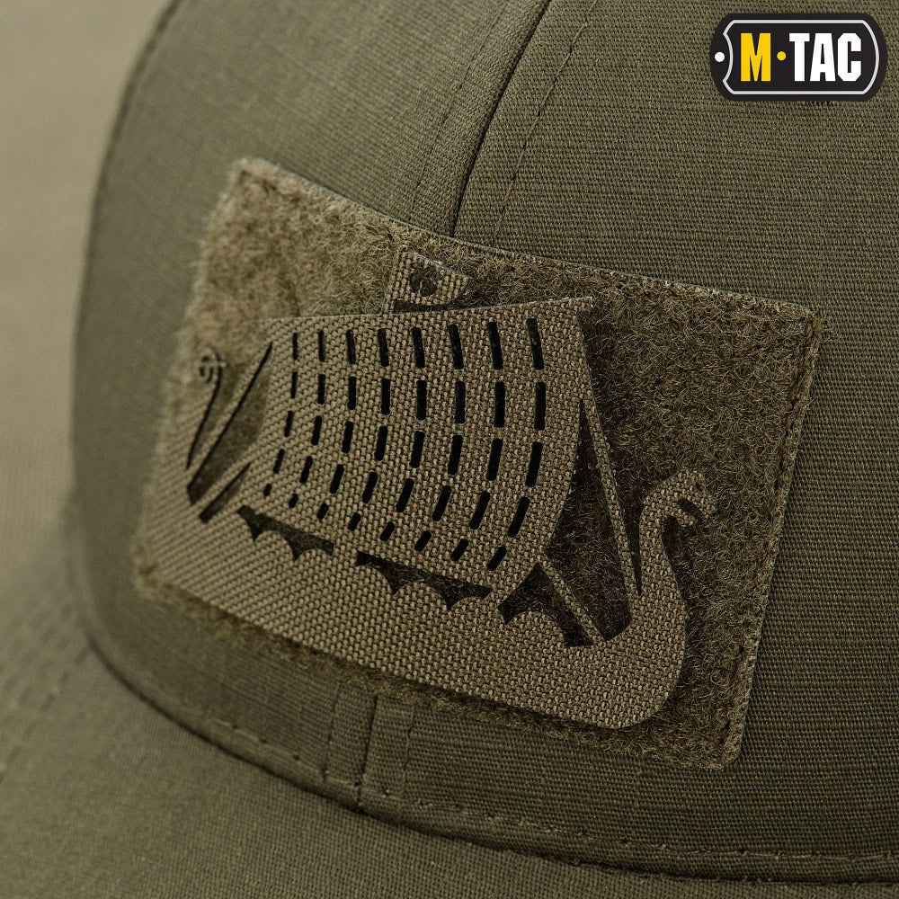Uzšuve - M-Tac patch Drakkar Laser Cut Ranger Green