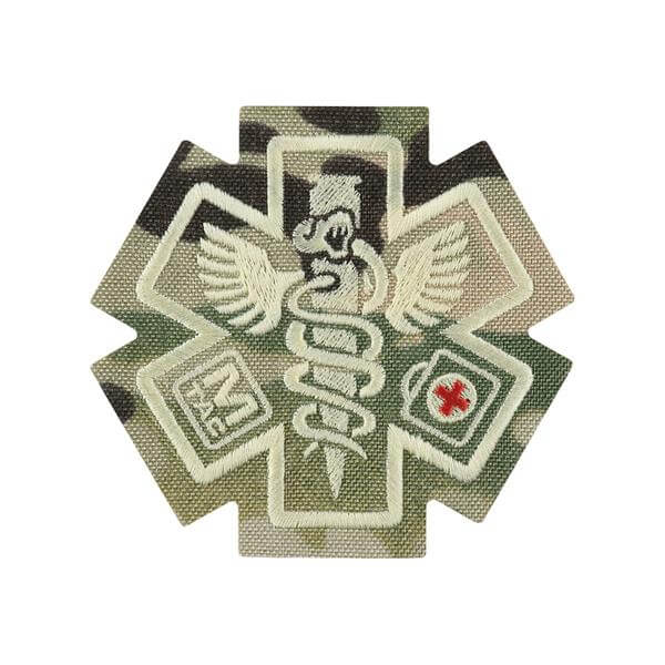 Uzšuve - M-Tac patch Paramedic (Embroidery) Multicam