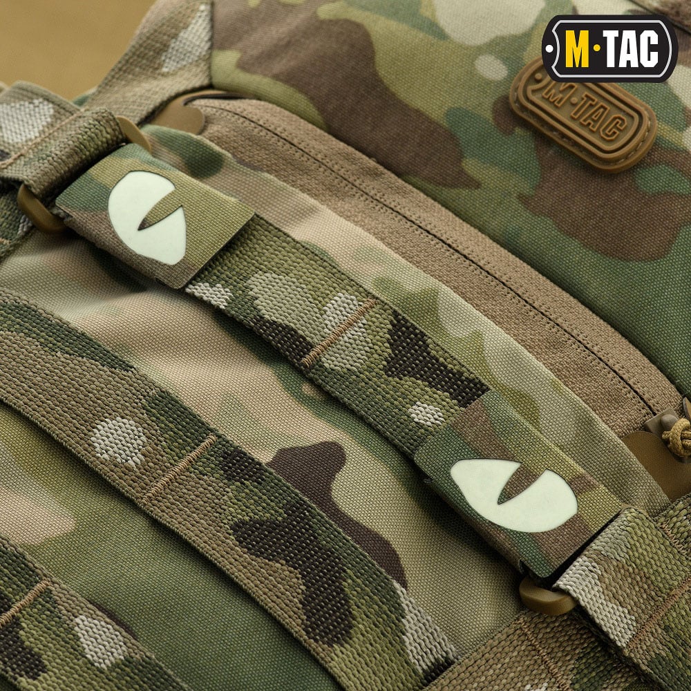 Uzšuves - M-Tac patch Tiger Eyes Laser Cut Multicam (pāris)
