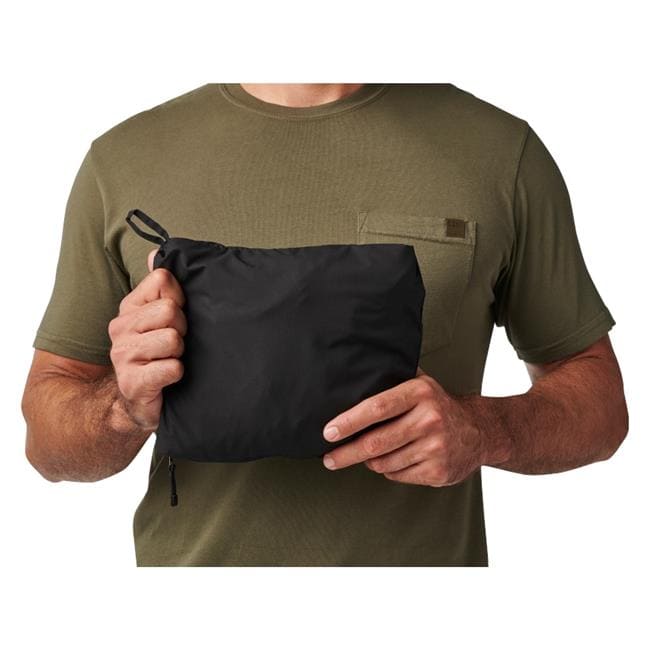 5.11 Radar Packable jaka ar kapuci – Black